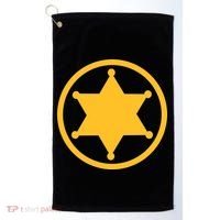 Sheriff Star Golf Towel thumb 0