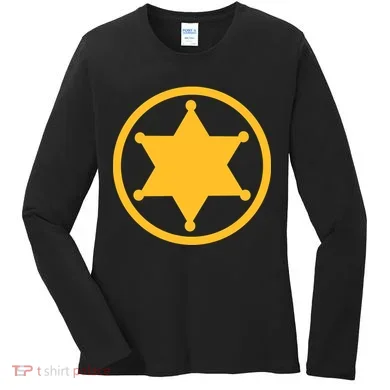 Sheriff Star Women's Long Sleeve Shirt