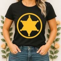 Sheriff Star Women's T-Shirt thumb 2