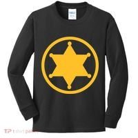 Sheriff Star Kids Long Sleeve Shirt thumb 0