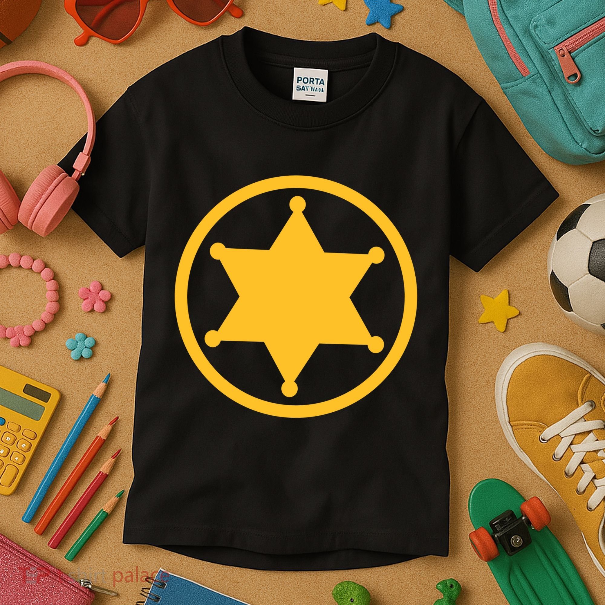 Sheriff Star Kids T-Shirt