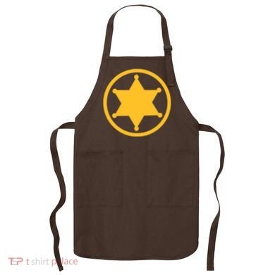 Sheriff Star Apron