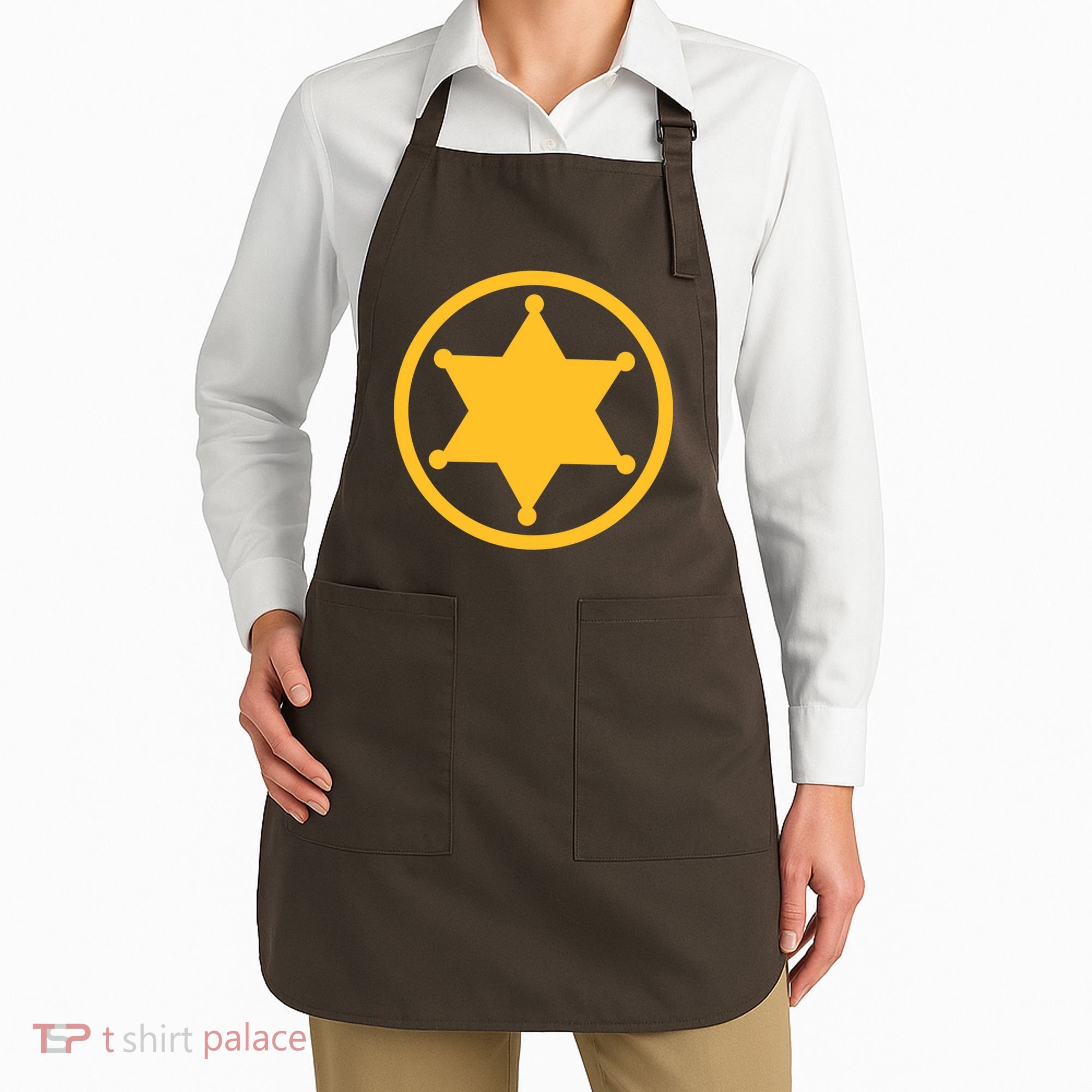 Sheriff Star Apron