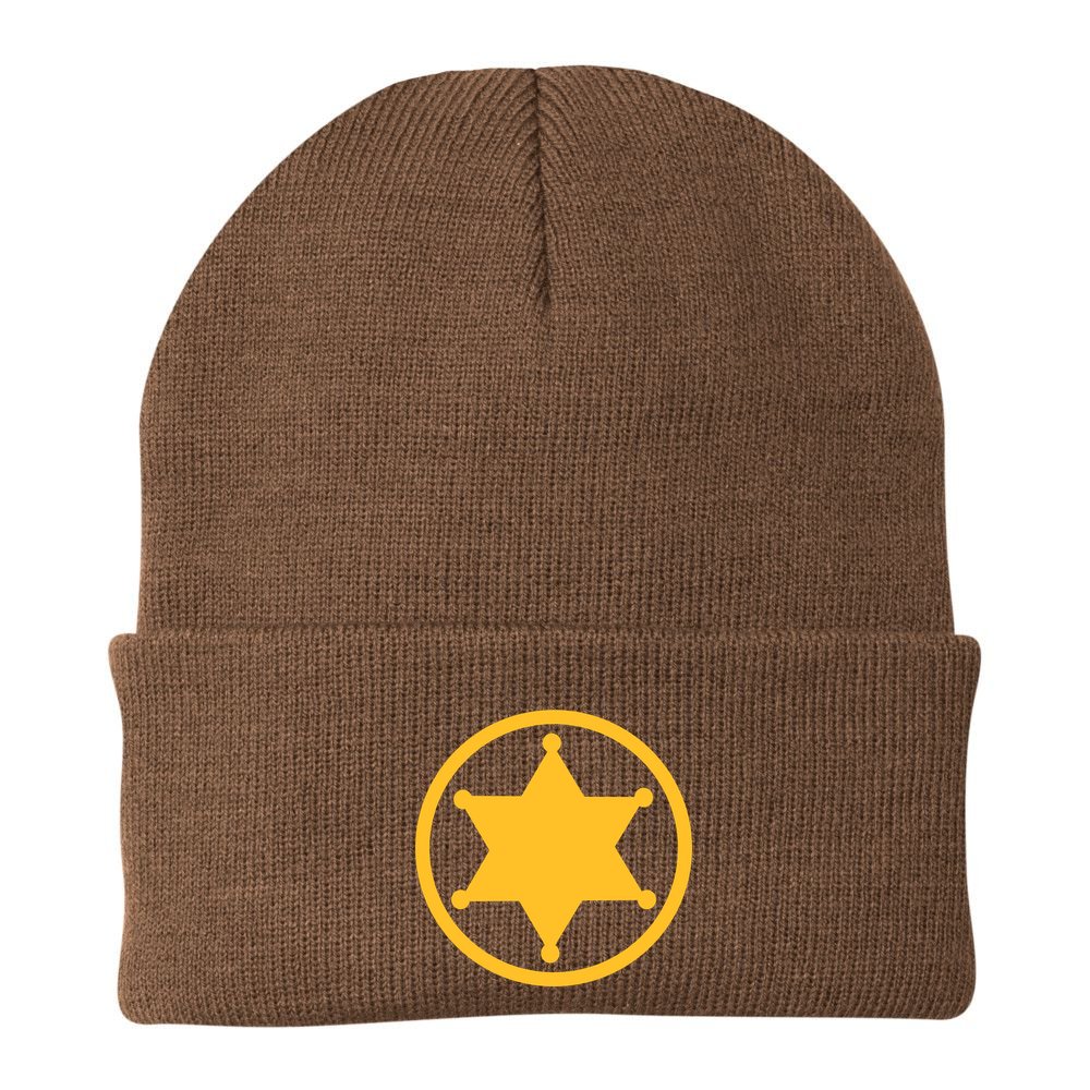 Sheriff Star Beanie