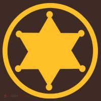 Sheriff Star Mousepad thumb 1