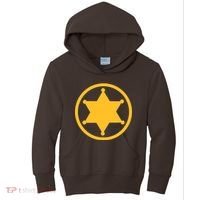 Sheriff Star Kids Hoodie thumb 0