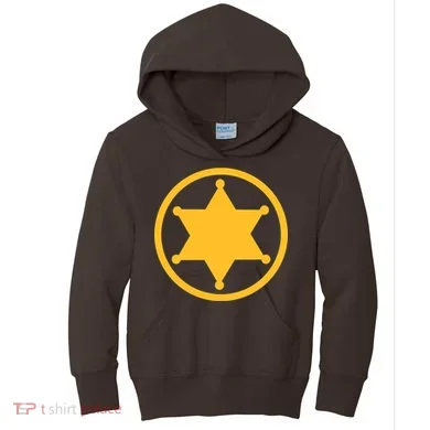 Sheriff Star Kids Hoodie