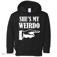 She's  My Weirdo Toddler Hoodie thumb 0