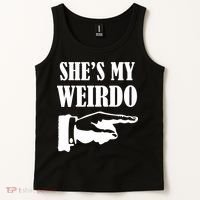 She's  My Weirdo Tank Top thumb 2