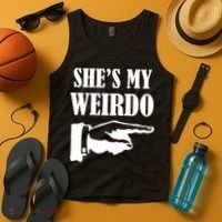 She's  My Weirdo Tank Top thumb 4