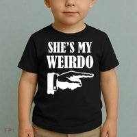 She's  My Weirdo Toddler T-Shirt thumb 2