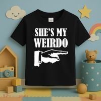 She's  My Weirdo Toddler T-Shirt thumb 3