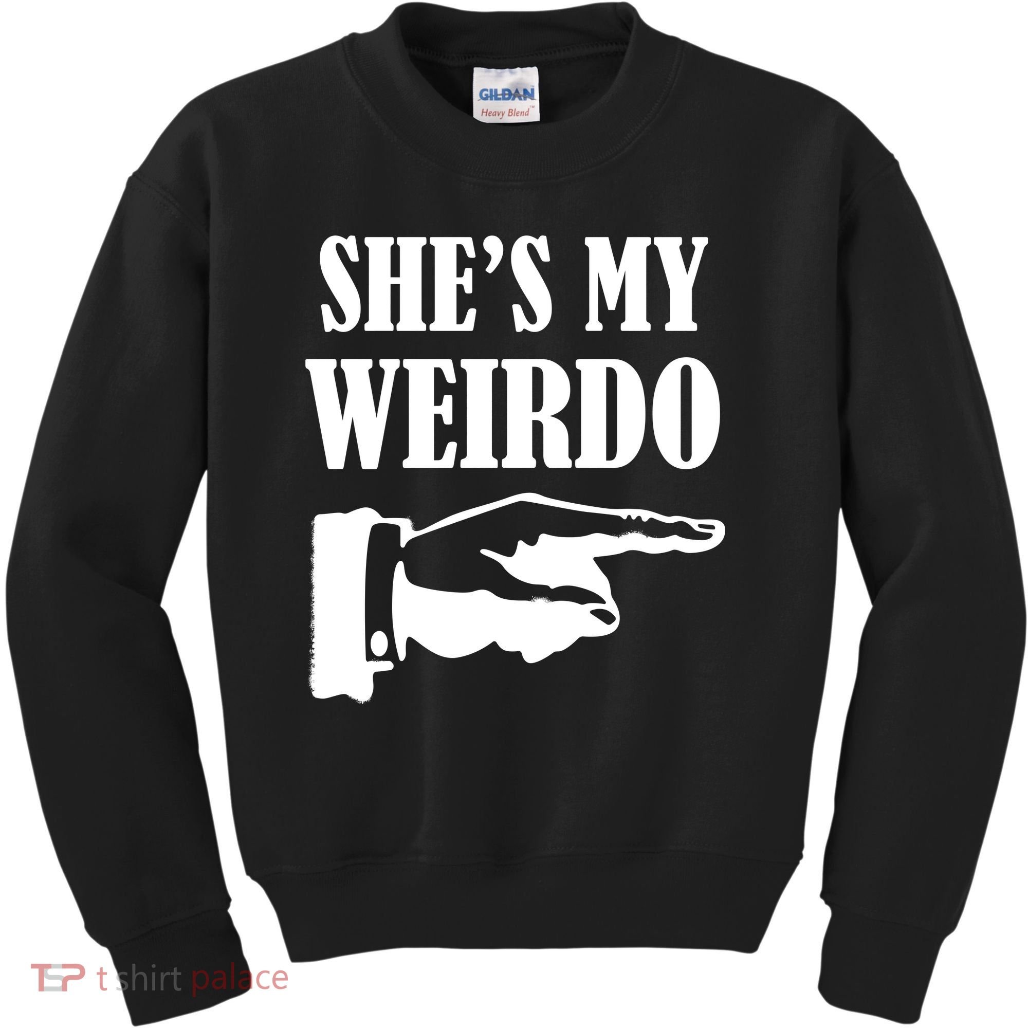 She's  My Weirdo Kids Sweatshirt