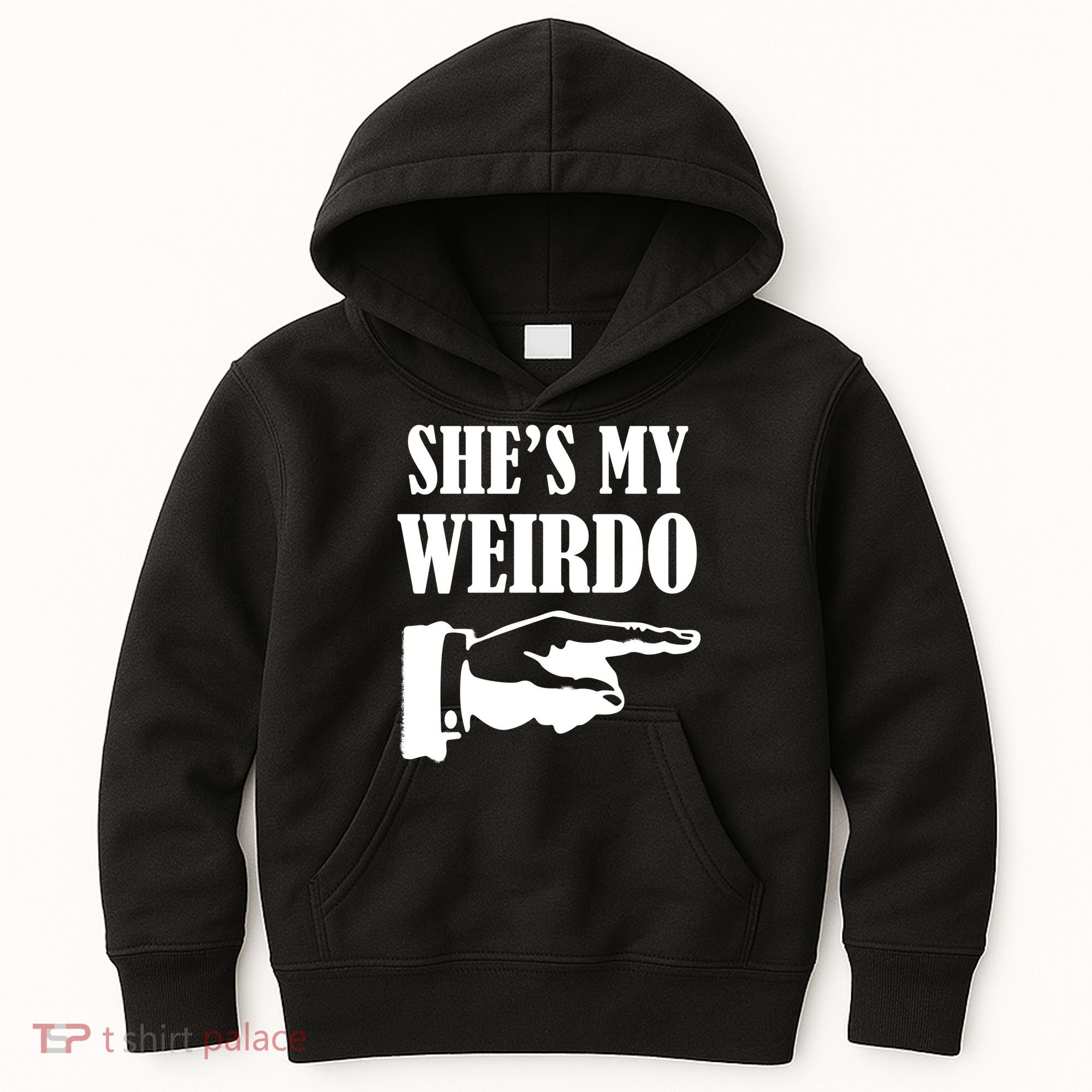 She's  My Weirdo Kids Hoodie