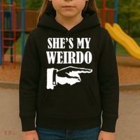 She's  My Weirdo Kids Hoodie thumb 3