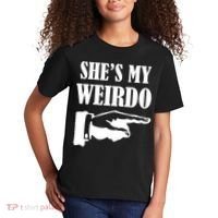She's  My Weirdo Kids T-Shirt thumb 2