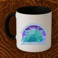 She's Beauty She's Grace She Came From Outer Space Coffee Mug thumb 2