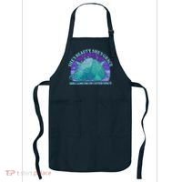 She's Beauty She's Grace She Came From Outer Space Apron thumb 0