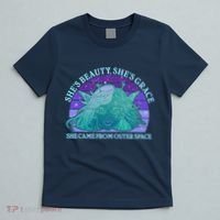 She's Beauty She's Grace She Came From Outer Space T-Shirt thumb 5