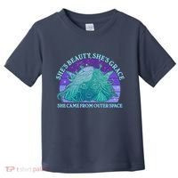 She's Beauty She's Grace She Came From Outer Space Toddler T-Shirt thumb 0