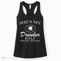 She's My Drunker Half Funny St. Patrick's Day Women's Tank Top thumb 0
