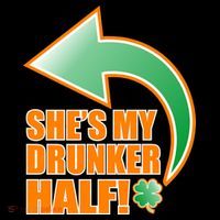 She's My Drunker Half Funny St. Patrick's Day Drinking Toddler T-Shirt thumb 4