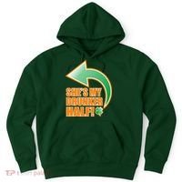 She's My Drunker Half Funny St. Patrick's Day Drinking Hoodie thumb 0