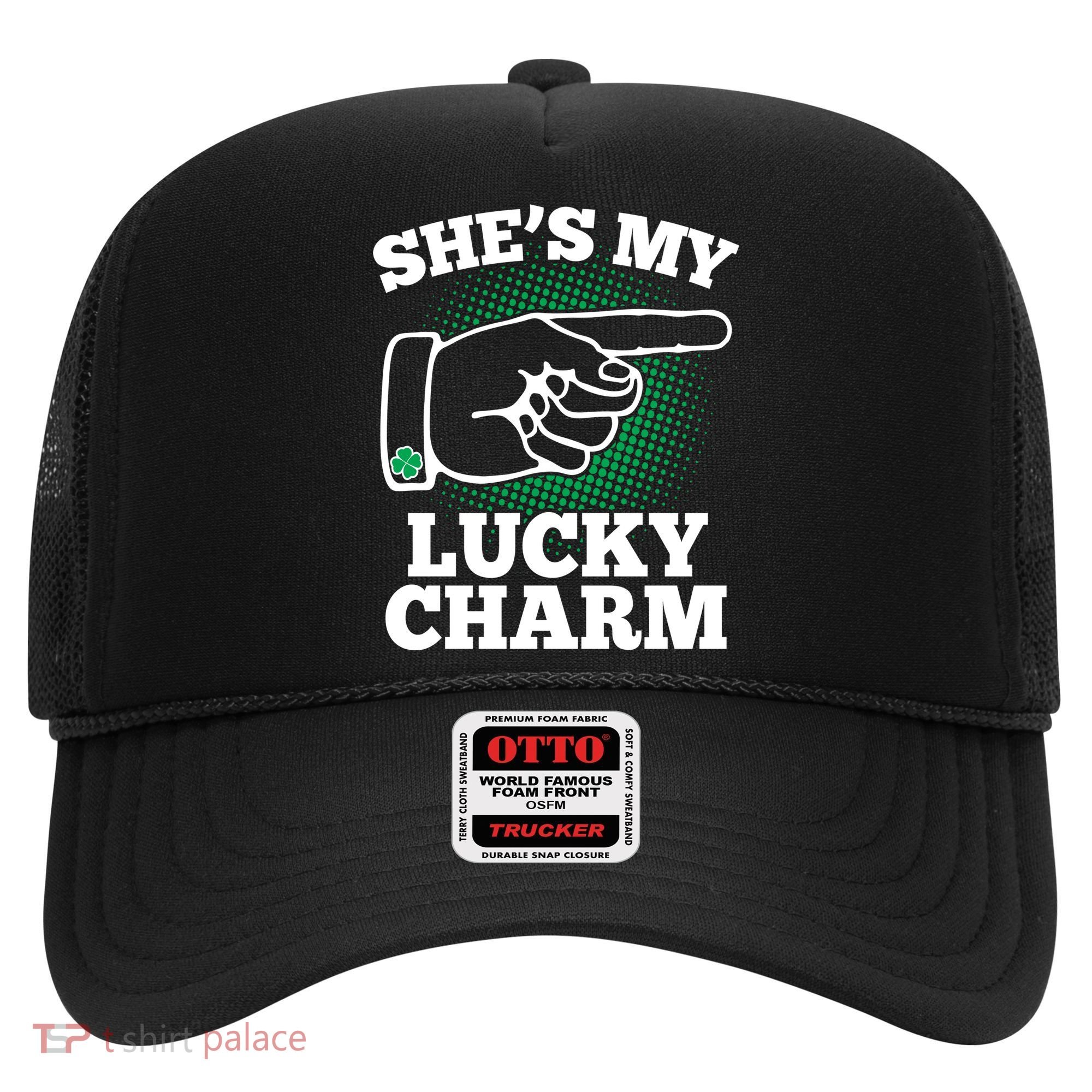 She's My Lucky Charm St Patrick's Day Matching Couples Hat