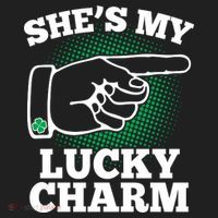 She's My Lucky Charm St Patrick's Day Matching Couples Hat thumb 2