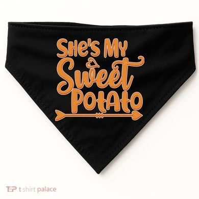 She's My Sweet Potato USA-Made Doggie Bandana