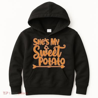 She's My Sweet Potato Kids Hoodie