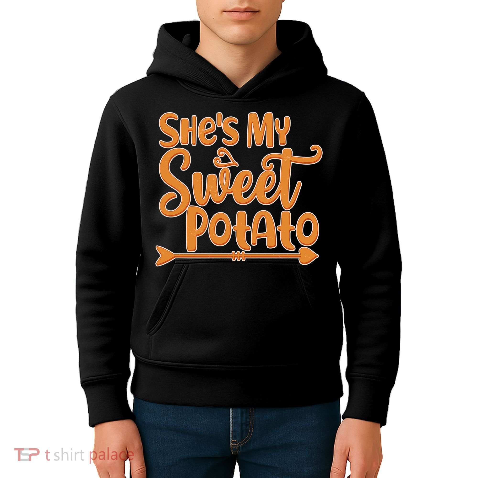 She's My Sweet Potato Kids Hoodie