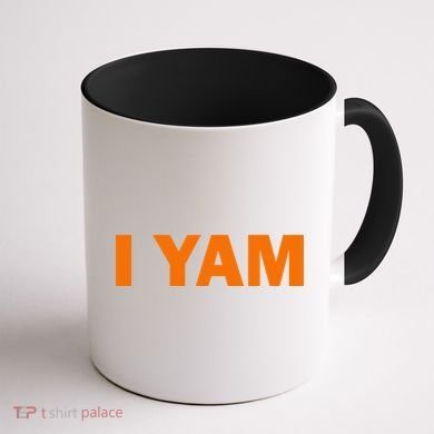 She's My Sweet Potato I YAM Matching Couples Coffee Mug back