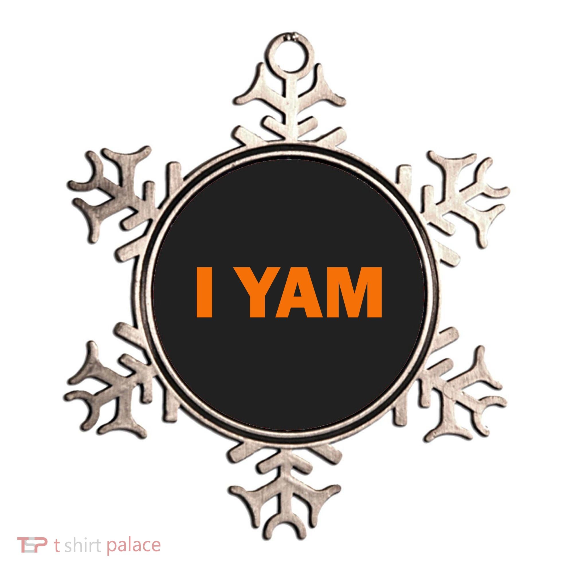 She's My Sweet Potato I YAM Matching Couples Ornament
