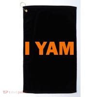 She's My Sweet Potato I YAM Matching Couples Golf Towel thumb 0