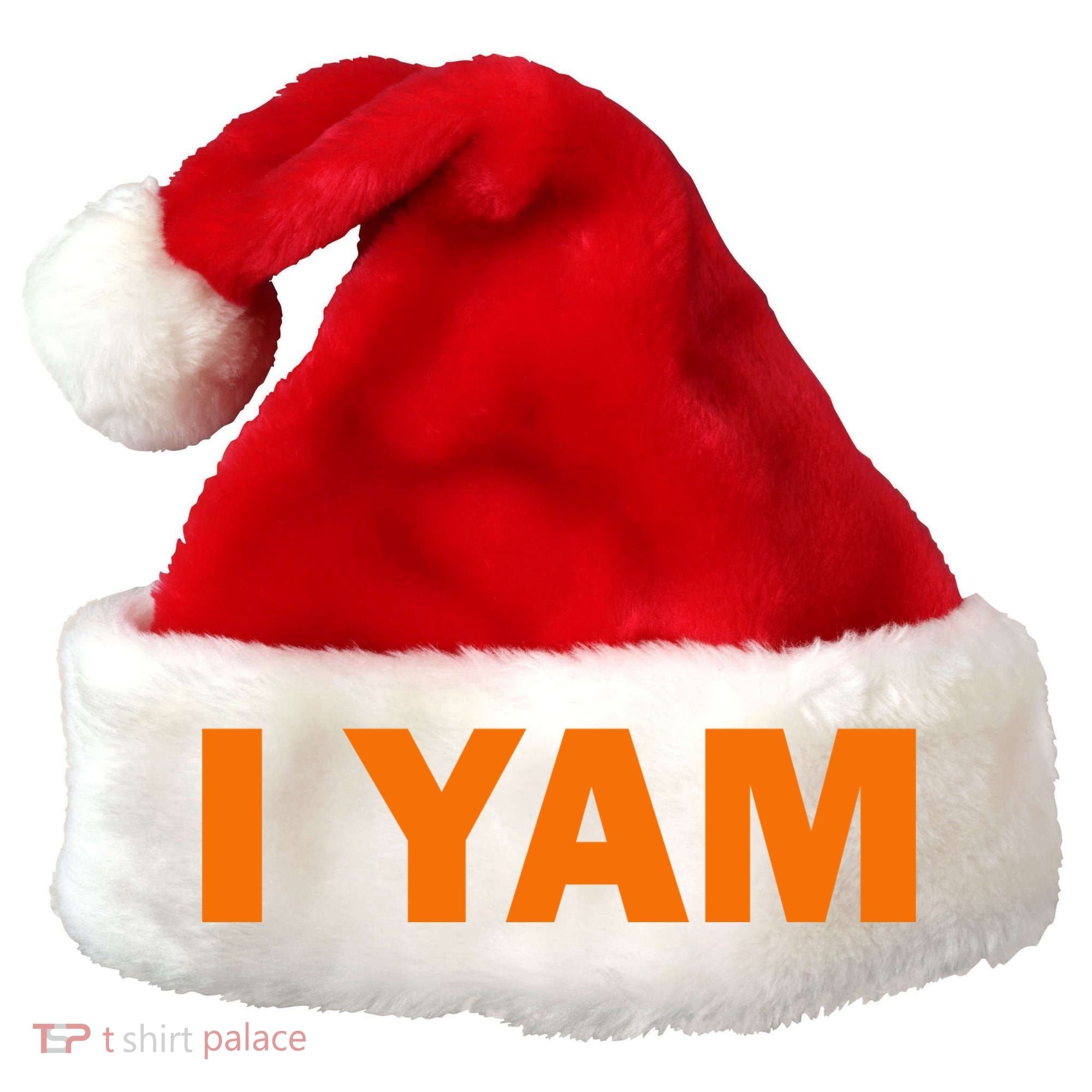 She's My Sweet Potato I YAM Matching Couples Santa Hat