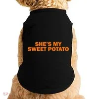 She's My Sweet Potato Matching Couples Doggie Tank thumb 0