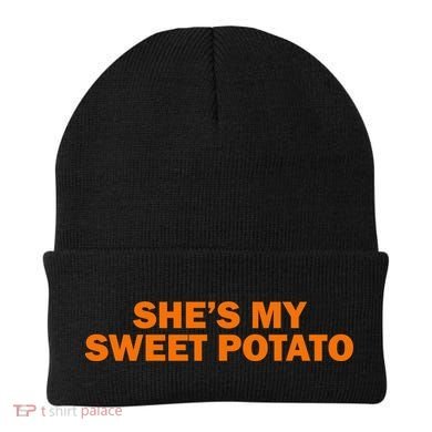 She's My Sweet Potato Matching Couples Beanie