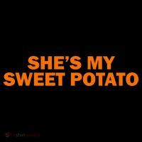 She's My Sweet Potato Matching Couples Mousepad thumb 1