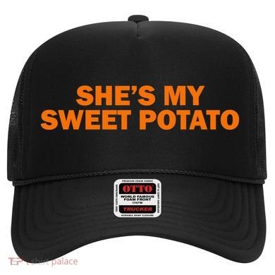 She's My Sweet Potato Matching Couples Hat