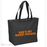 She's My Sweet Potato Matching Couples Tote Bag thumb 2