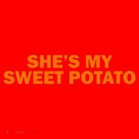 She's My Sweet Potato Matching Couples Santa Hat thumb 1
