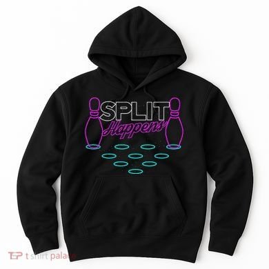 Split Happens Funny Bowling Hoodie