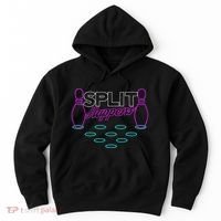 Split Happens Funny Bowling Hoodie thumb 0