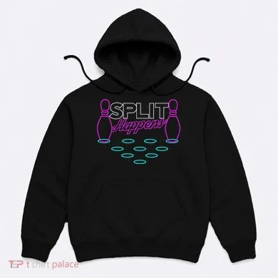 Split Happens Funny Bowling Hoodie