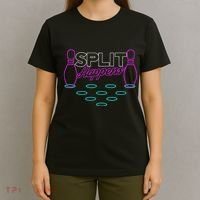 Split Happens Funny Bowling T-Shirt thumb 4