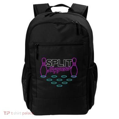 Split Happens Funny Bowling Backpack