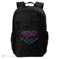 Split Happens Funny Bowling Backpack thumb 0