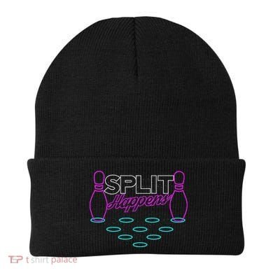 Split Happens Funny Bowling Beanie