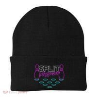 Split Happens Funny Bowling Beanie thumb 0